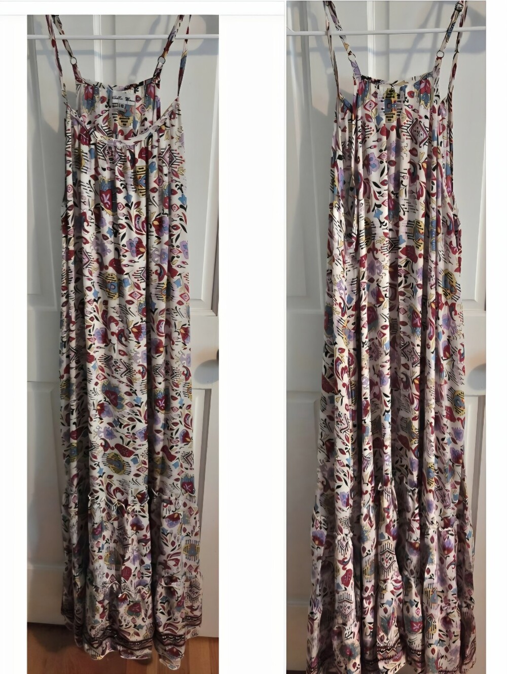 Floral Maxi Sundress in Multi Colors